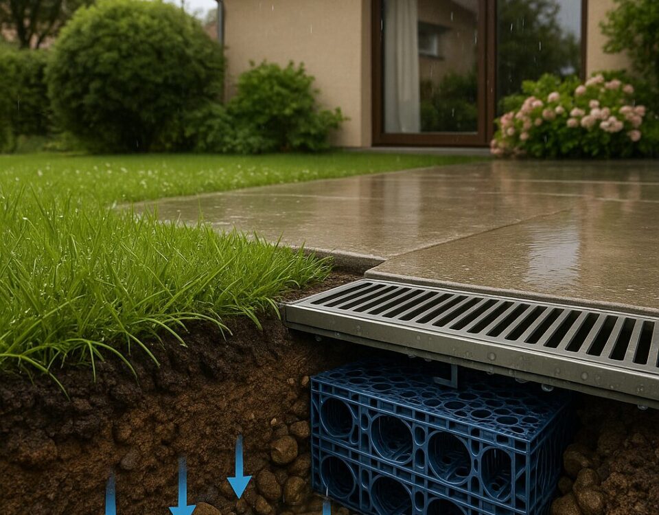 Vsakovací systém: Ako efektívne riešiť dažďovú vodu na vašom pozemku a predchádzať problémom s odvodnením - 56