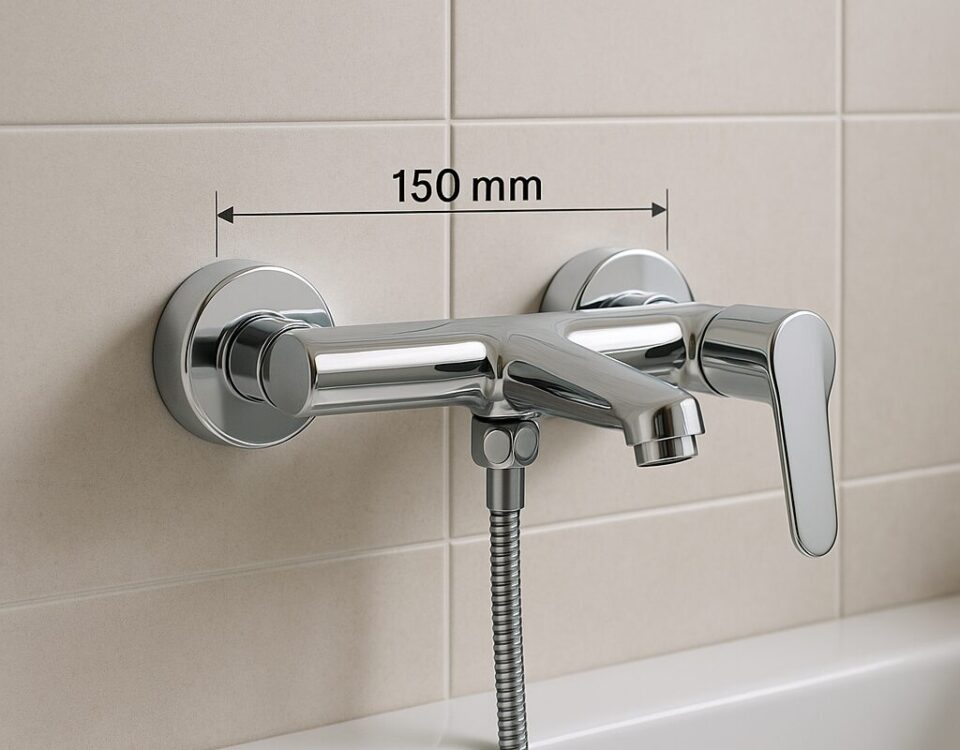 Vaňová batéria 150 mm rozteč: ako overiť rozteč, na čo myslieť pri výmene a ako predísť problémom s tesnením - 4