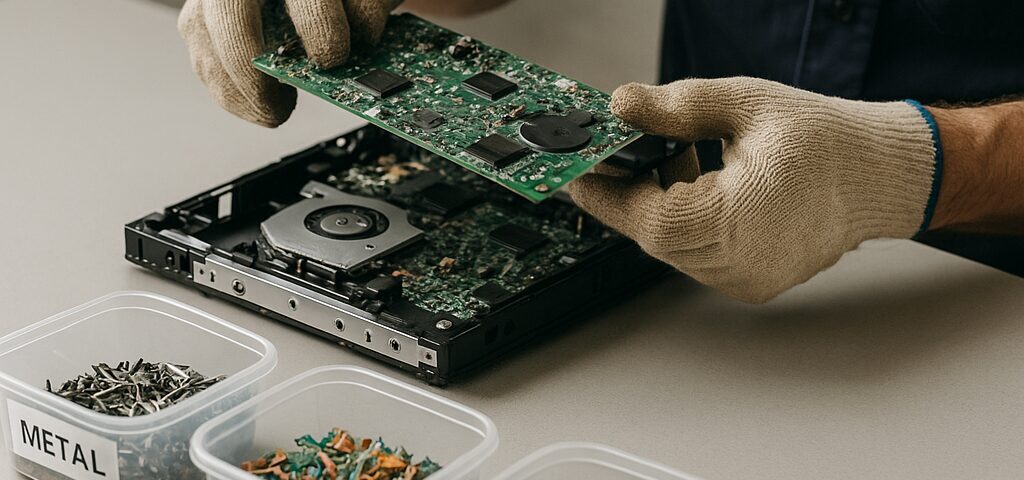 Čo sa deje s elektroodpadom po odovzdaní: zber, demontáž a druhý život materiálov - 2