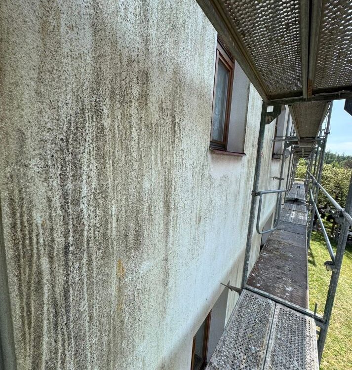 Jak vyčistit fasádu