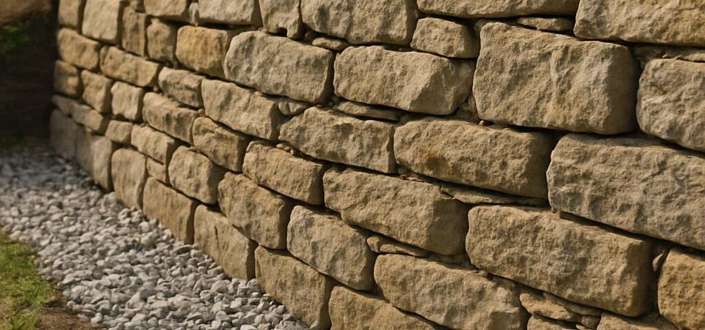 Kamenné opěrné zdi: jak se staví a kolik stojí - 2