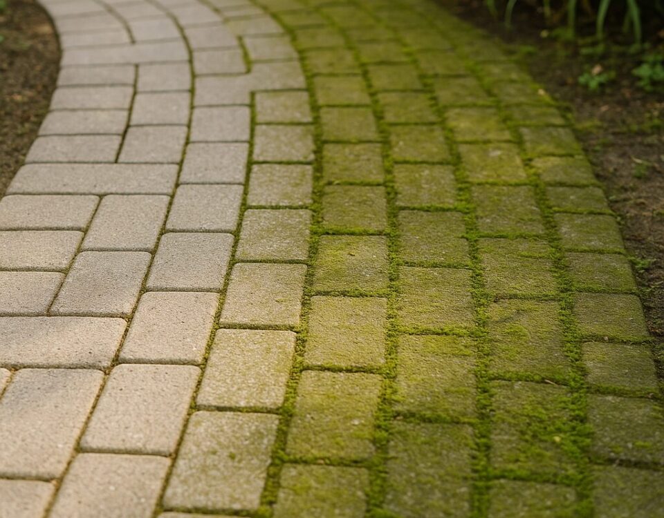 Čištění zámkové dlažby: jak odstranit mech, skvrny a vrátit jí původní vzhled - 2