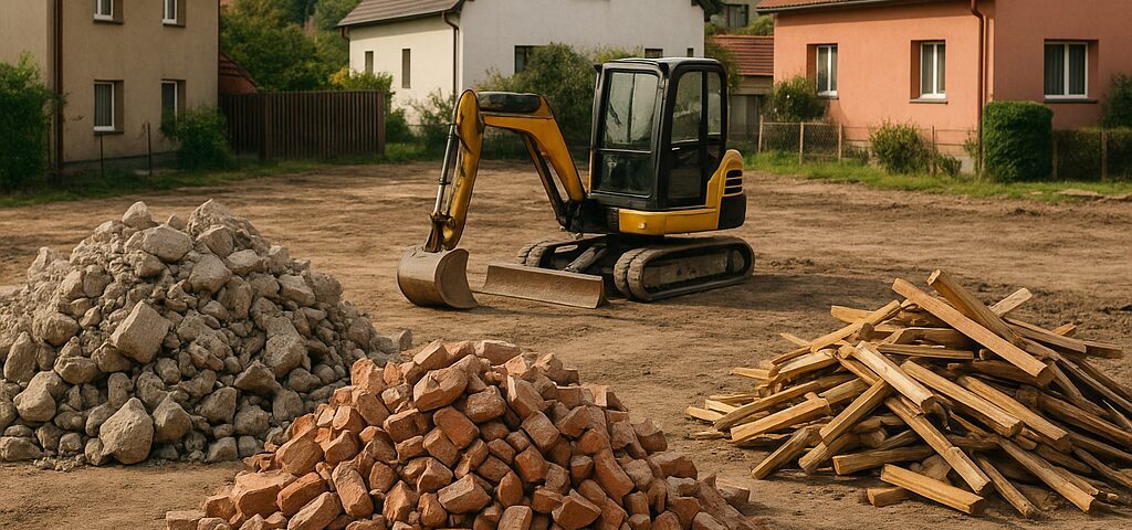 Demoliční práce s čistým postupem: jak sladit bourání, třídění materiálu a přípravu místa pro novou stavbu - 2