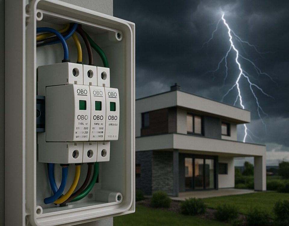 Elektrikárske práce a bleskozvody v praxi: ako zladiť vnútorné rozvody s ochranou pred prepätím - 2