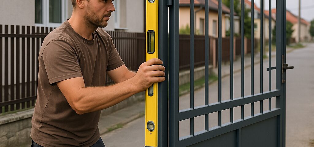 Montáž kovových brán krok za krokom: príprava otvoru, osadenie stĺpikov a nastavenie plynulého chodu - 2