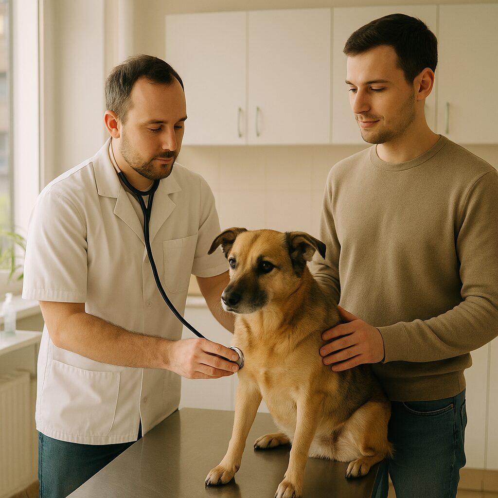 Ako prebieha spolupráca s veterinárom: od preventívnej prehliadky po liečebný plán